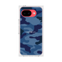 プレミアムスクエアケース［ Camouflage - Blue ］