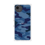プレミアムスクエアケース［ Camouflage - Blue ］