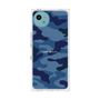 プレミアムスクエアケース［ Camouflage - Blue ］