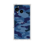 プレミアムスクエアケース［ Camouflage - Blue ］