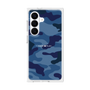 プレミアムスクエアケース［ Camouflage - Blue ］