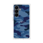 プレミアムスクエアケース［ Camouflage - Blue ］