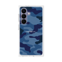 プレミアムスクエアケース［ Camouflage - Blue ］