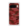 プレミアムスクエアケース［ Camouflage - Red ］