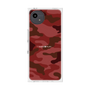 プレミアムスクエアケース［ Camouflage - Red ］