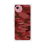 プレミアムスクエアケース［ Camouflage - Red ］