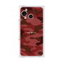 プレミアムスクエアケース［ Camouflage - Red ］
