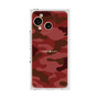 プレミアムスクエアケース［ Camouflage - Red ］