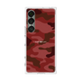 プレミアムスクエアケース［ Camouflage - Red ］