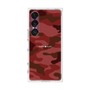プレミアムスクエアケース［ Camouflage - Red ］