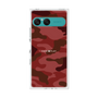 プレミアムスクエアケース［ Camouflage - Red ］