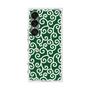 プレミアムスクエアケース［ 唐草模様 - Green ］