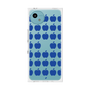 プレミアムスクエアケース［ Apple - Blue ］