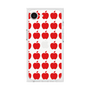 プレミアムスクエアケース［ Apple - Red ］