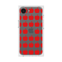 プレミアムスクエアケース［ Apple - Red ］