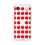 プレミアムスクエアケース［ Apple - Red ］