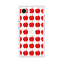 プレミアムスクエアケース［ Apple - Red ］