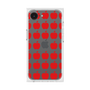プレミアムスクエアケース［ Apple - Red ］