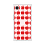 プレミアムスクエアケース［ Apple - Red ］