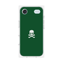 プレミアムスクエアケース［ スカル - Green ］