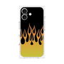 プレミアムスクエアケース［ 炎 - Yellow ］