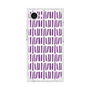 プレミアムスクエアケース［ Nordic - Purple ］