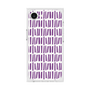 プレミアムスクエアケース［ Nordic - Purple ］