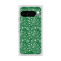 プレミアムスクエアケース［ ペイズリー - Green ］