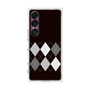 プレミアムスクエアケース［ Nordic Argyle - Black ］