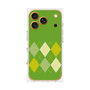 プレミアムスクエアケース［ Nordic Argyle - Green ］