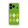 プレミアムスクエアケース［ Nordic Argyle - Green ］