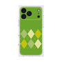 プレミアムスクエアケース［ Nordic Argyle - Green ］