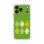 プレミアムスクエアケース［ Nordic Argyle - Green ］