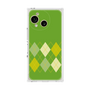 プレミアムスクエアケース［ Nordic Argyle - Green ］