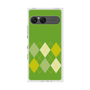 プレミアムスクエアケース［ Nordic Argyle - Green ］