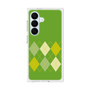 プレミアムスクエアケース［ Nordic Argyle - Green ］