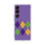 プレミアムスクエアケース［ Nordic Argyle - Purple ］
