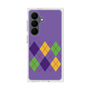 プレミアムスクエアケース［ Nordic Argyle - Purple ］