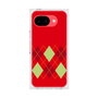 プレミアムスクエアケース［ Nordic Argyle - Red ］
