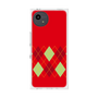 プレミアムスクエアケース［ Nordic Argyle - Red ］