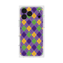 プレミアムスクエアケース［ Argyle - Purple ］