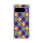プレミアムスクエアケース［ Argyle - Purple ］