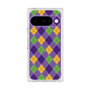 プレミアムスクエアケース［ Argyle - Purple ］