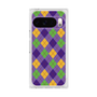 プレミアムスクエアケース［ Argyle - Purple ］