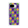 プレミアムスクエアケース［ Argyle - Purple ］