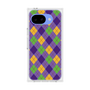 プレミアムスクエアケース［ Argyle - Purple ］