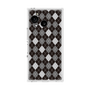 プレミアムスクエアケース［ Argyle - Black ］