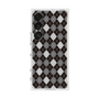 プレミアムスクエアケース［ Argyle - Black ］
