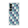 プレミアムスクエアケース［ Argyle - Blue ］