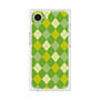 プレミアムスクエアケース［ Argyle - Green ］